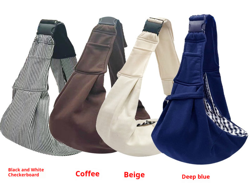 Cross-border new foldable cat bag, pet supplies crossbody dog backpack outdoor portable wholesale pet bag