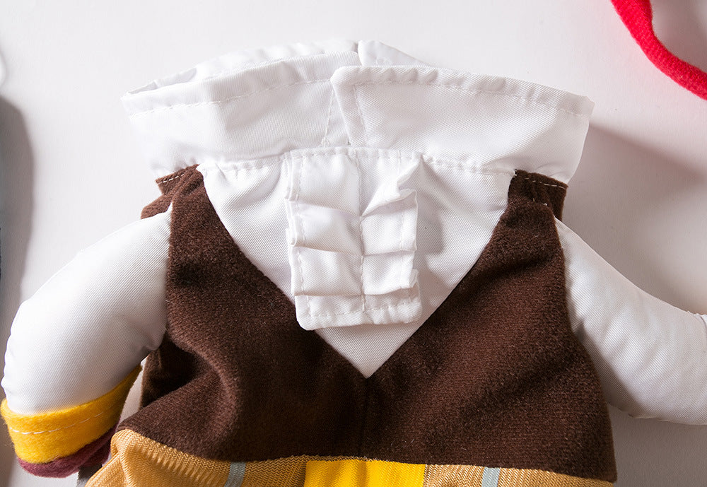 Funny dog clothes, cat costumes, Bichon Frise puppies, small dogs, Teddy pirate costumes, pet outfits