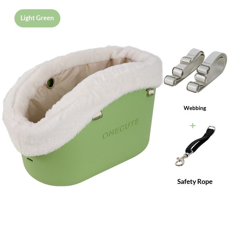 Small pet portable dog outdoor bag, hand-held shoulder cat/dog pet bag, outdoor portable cat/dog pet bag, summer