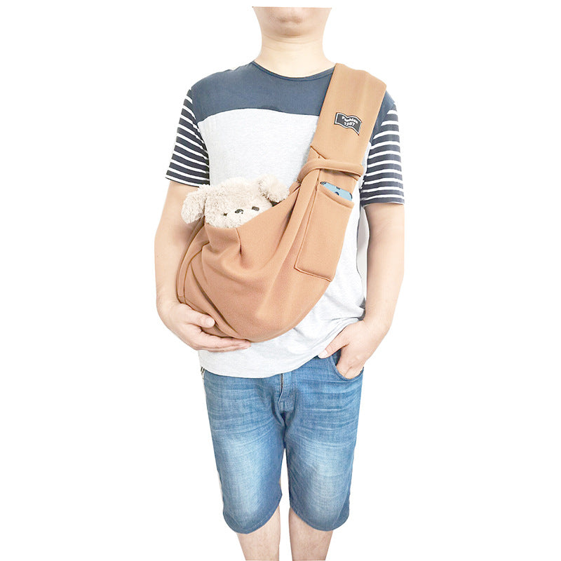 Cross-border new foldable cat bag, pet supplies crossbody dog backpack outdoor portable wholesale pet bag