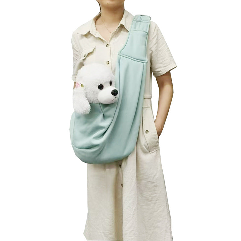 Cross-border new foldable cat bag, pet supplies crossbody dog backpack outdoor portable wholesale pet bag