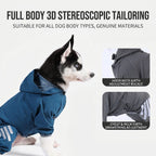 Full-coverage waterproof raincoat for dogs, including Teddy, Pomeranian, and small/medium-sized breeds like Bichon Frise.