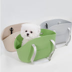 Small pet portable dog outdoor bag, hand-held shoulder cat/dog pet bag, outdoor portable cat/dog pet bag, summer