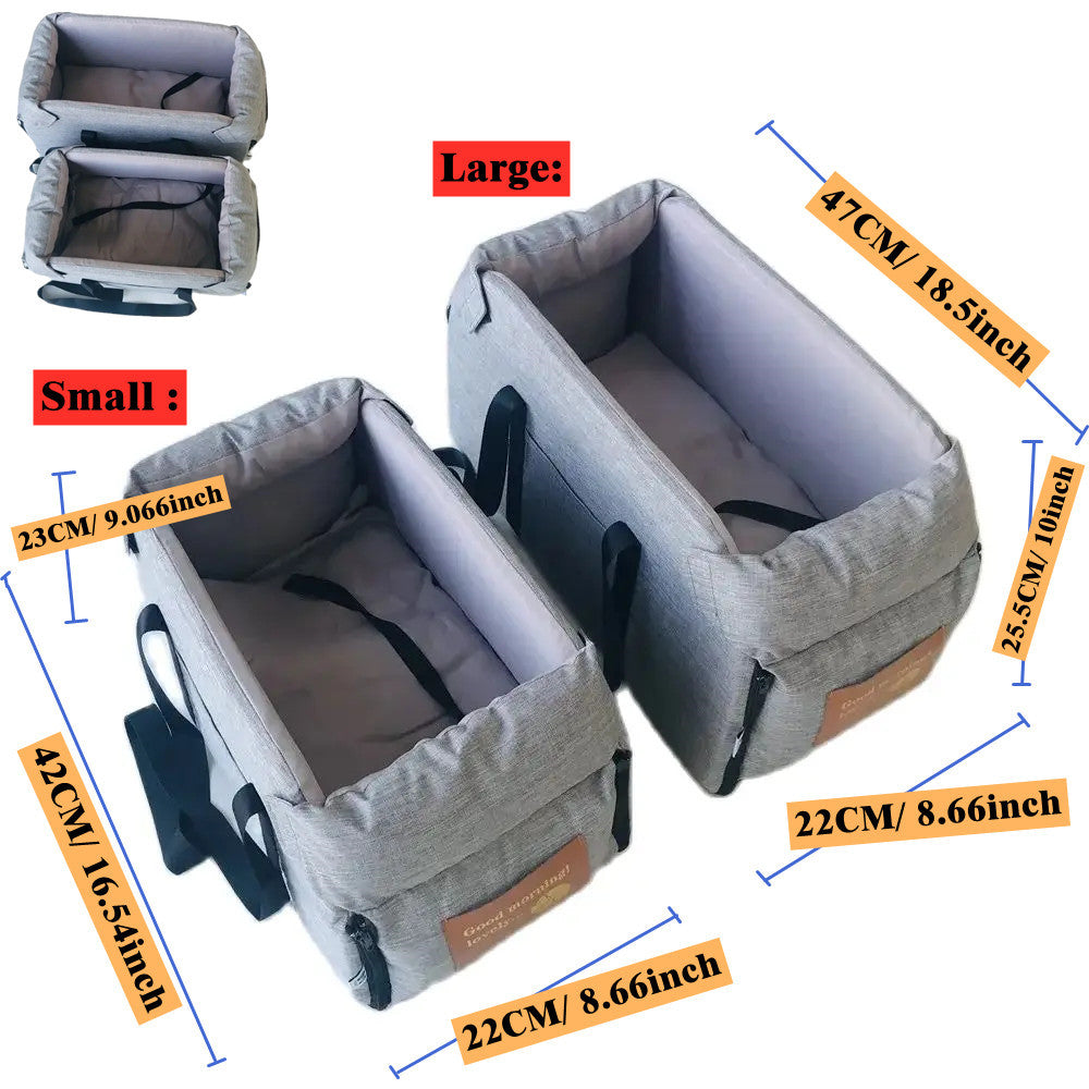 Pet car dog bed pad all-season universal multi-function cat bed travel outdoor travel bag portable pet bag