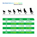 FIFA officially licensed pet supplies, comfortable dog clothes and T-shirts in various sizes from different countries to support the World Cup