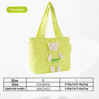 Seasonal pet cute travel canvas bag for small dogs Shih Tzu Teddy outdoor bag dog bag single-shoulder portable cat bag