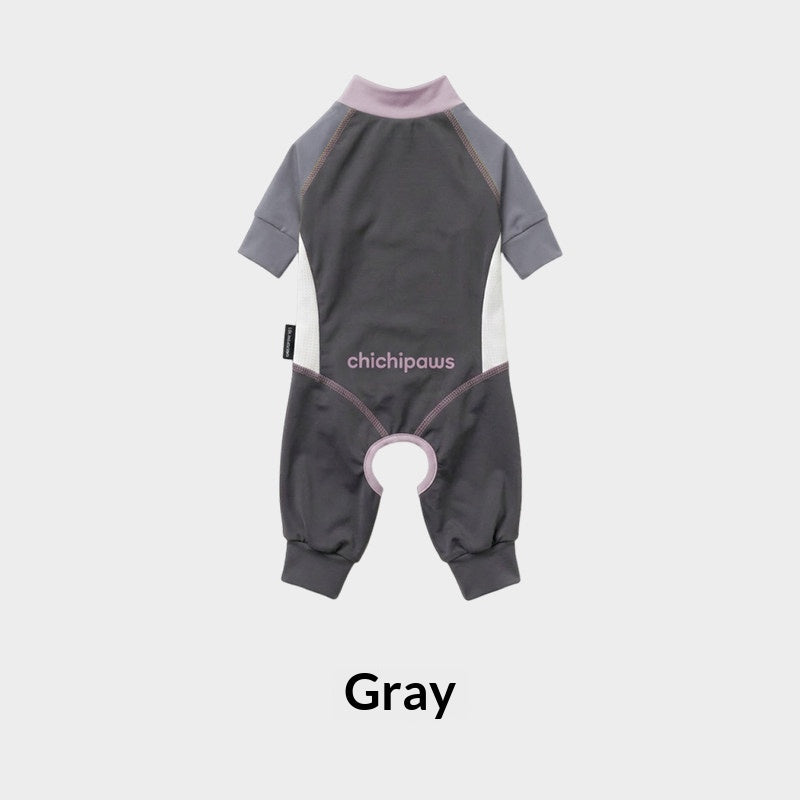 Pet sun protection clothing, four-legged dog cooling clothing, skin-protecting clothing to prevent hair flying and cool down, suitable for medium and large dogs in summer