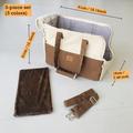 New crossbody travel dog bag car portable bag cat bag handbag cross-border dog cage wholesale pet