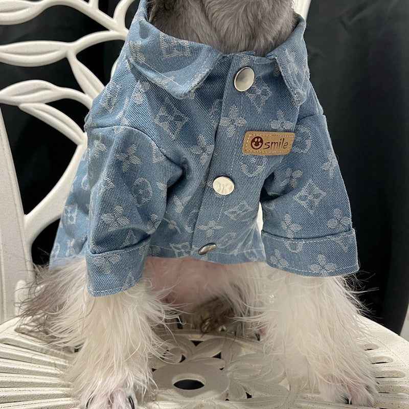 Gray dog clothing, comfortable warm pet apparel for everyday wear - Everlasting Paws