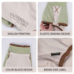 Pet romper fabric board, material and design details for soft dog clothing - Everlasting Paws
