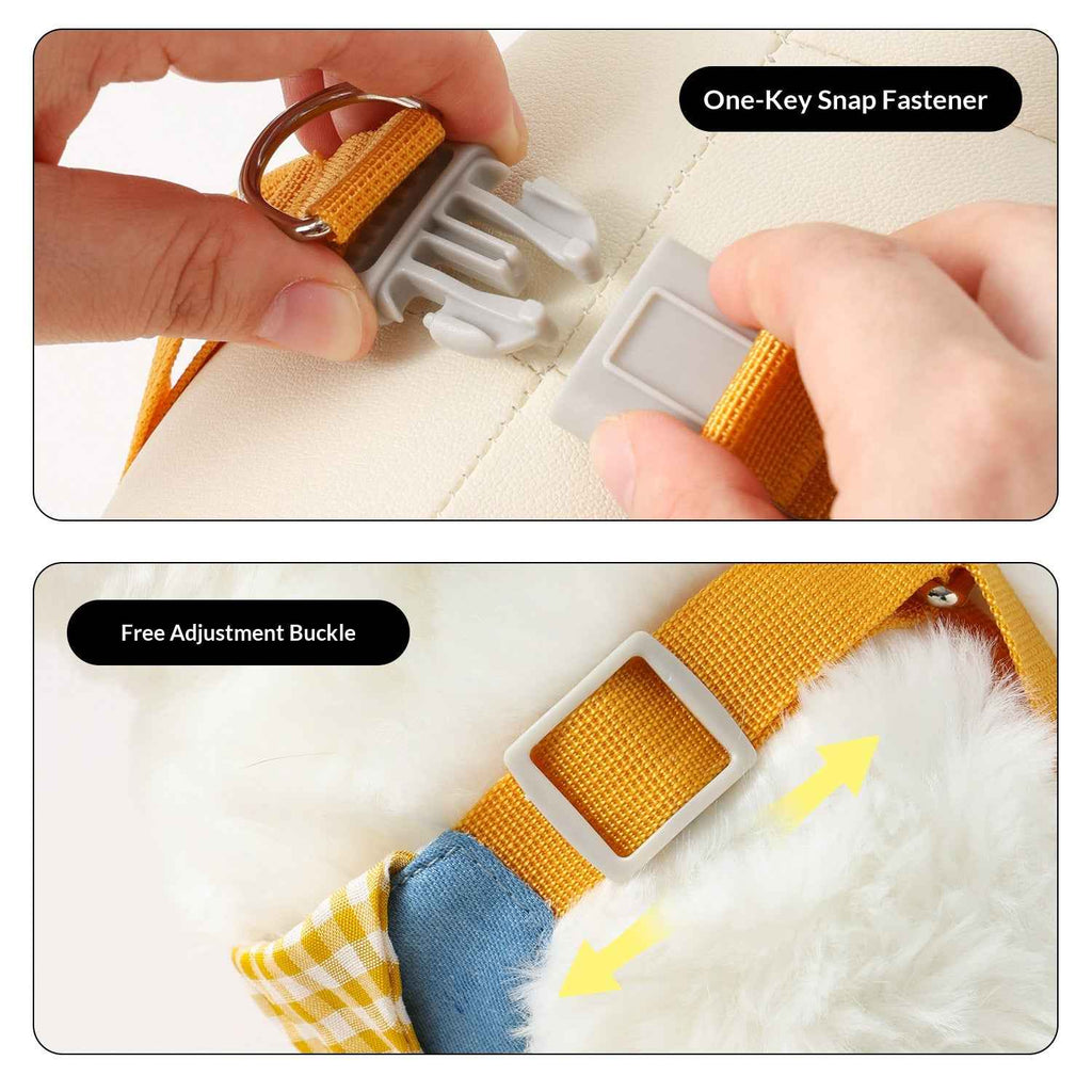 Small dog harness and leash product display image
